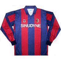 1992-93 Bologna L/S Home Shirt *As New* XL