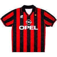 1994-95 AC Milan Home Shirt (Good) XL