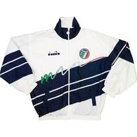 1990-92 Italy Diadora Track Top (Excellent) XXL