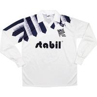 1991-92 Sturm Graz Match Worn UEFA Cup Home L/S Shirt #2 (Koschak) v Utrecht