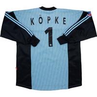 1998-99 Olympique Marseille Match Issue Centenary GK Shirt Köpke #1