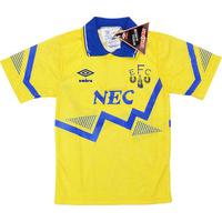 1990-92 Everton Away Shirt *BNIB* S.Boys