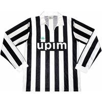 1990-91 Juventus Home L/S Shirt (Excellent) S.Boys