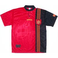 1996-98 Spain Home Shirt *Mint* L