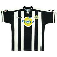 1997 98 udinese match issue home shirt walem 6
