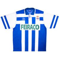 1993-95 Deportivo Home Shirt (Very Good) XL