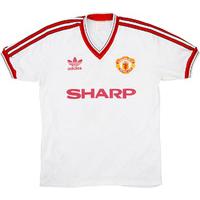 1986 88 manchester united away shirt excellent m