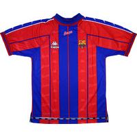 1997 98 barcelona home shirt excellent xl