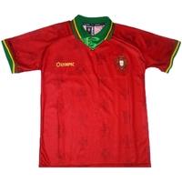 1995 96 portugal home shirt very good m