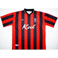 1998 99 gillingham away shirt xl