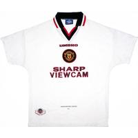 1996 97 manchester united away shirt xxl