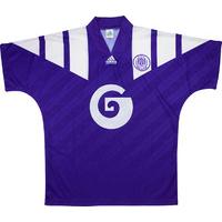 1992 93 anderlecht away shirt xl