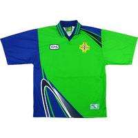 1998 99 northern ireland home shirt xl