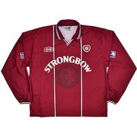 1999-00 Hearts Home L/S Shirt XXL