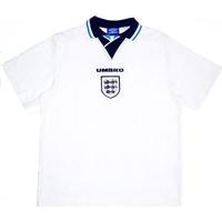 1995-97 England Home Shirt (Very Good) XL
