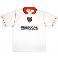 1995 97 blackpool away shirt l