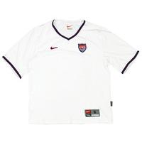 1999 USA Women\'s Home Shirt (Good) S