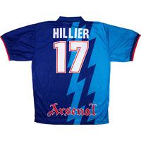 1995-96 Arsenal Away Shirt Hillier #17 *Mint* XL