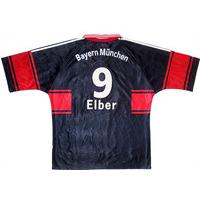 1997-99 Bayern Munich Home Shirt Elber #9 (Very Good) XL