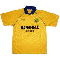 1990-91 Mansfield Town Home Shirt (Very Good) XL