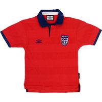 1999-01 England Away Shirt (Excellent) S.Boys