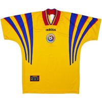 1996-98 Romania Home Shirt (Excellent XL