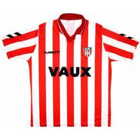 1991-94 Sunderland Home Shirt (Excellent) L.Boys