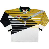 1997 South Africa Match Issue Home L/S Shirt #7 (v Germany)