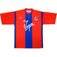 1990-91 Crystal Palace Home Shirt (Very Good) S