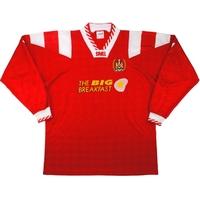 1994-96 Workington Home L/S Shirt (Excellent) XL