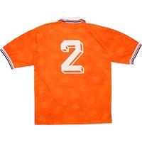 1991-92 Holland Match Worn Home Shirt #2 (van Aerle)