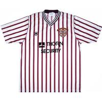 1988-90 Hearts Away Shirt *Mint* S