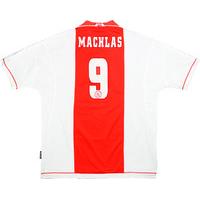 1999-00 Ajax Home Shirt Machlas #9 (Very Good) M