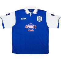 1998-99 Cardiff Match Issue Home Shirt #10