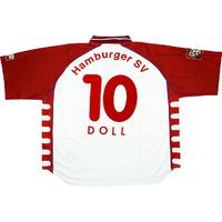 1999 00 hamburg home shirt doll 10 excellent xxl