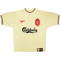 1996 97 liverpool away shirt excellent y