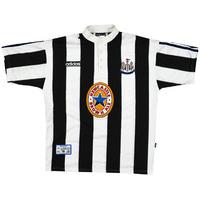 1995 97 newcastle home shirt very good xl