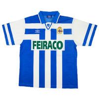 1994-97 Deportivo Home Shirt (Excellent) XL