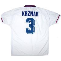 1998-99 NK Croatia Zagreb Match Worn Away Shirt Krznar #3