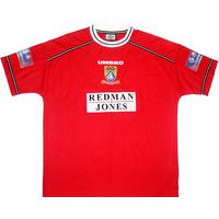 1999-00 Morecambe Home Shirt XL