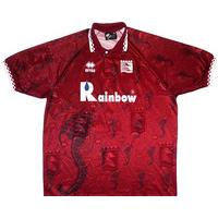 1994-95 Salernitana Match Issue Home Shirt #16