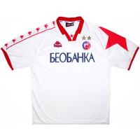 1997 98 red star belgrade away shirt l