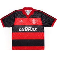 1990-92 Flamengo Home Shirt L