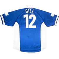1999-00 Peterborough Match Issue Home Shirt Gill #12