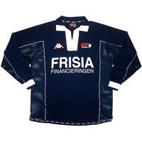 1999-00 AZ Alkmaar Match Issue Away L/S Shirt #11