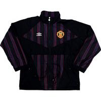 1994-95 Manchester United Umbro Woven Training Jacket M