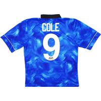 1993 95 newcastle away shirt cole 9 very good xl