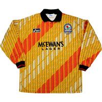 1994-95 Blackburn \'Champions\' GK Shirt (Very Good) S