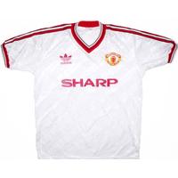 1986-88 Manchester United Away Shirt M