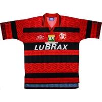 1995-96 Flamengo Centenary Home Shirt #7 (Márcio Costa) XL